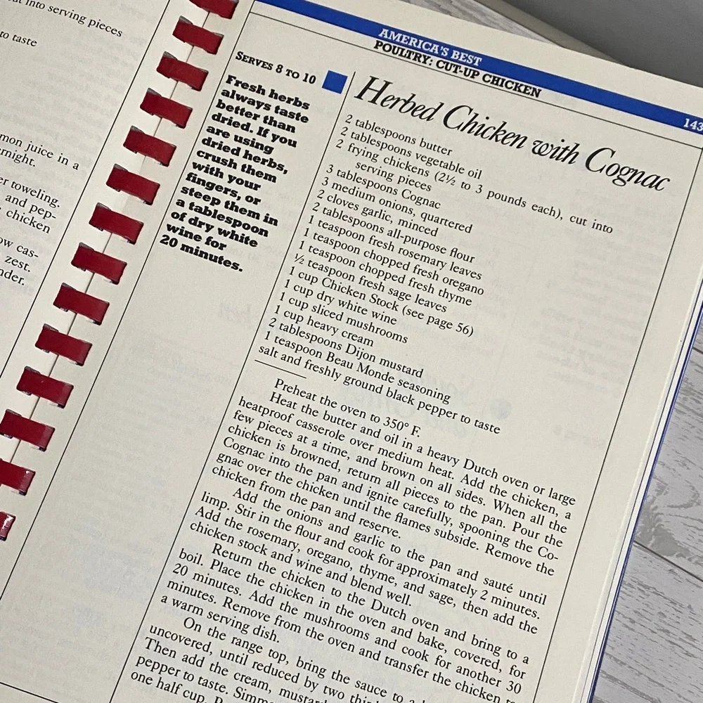 America’s Best Cookbook 1983 Community Recipes 50 States Vintage Spiral Bound